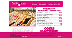 Desktop Screenshot of fashion-market.it