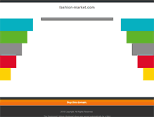 Tablet Screenshot of fashion-market.com